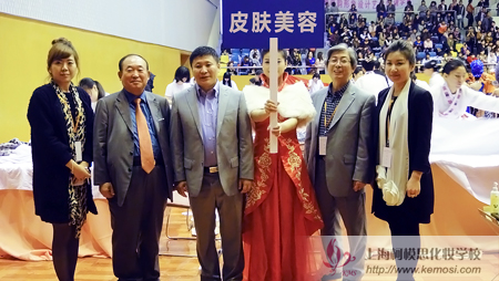 柯模思安社长出席第十届上海国际美发美容节